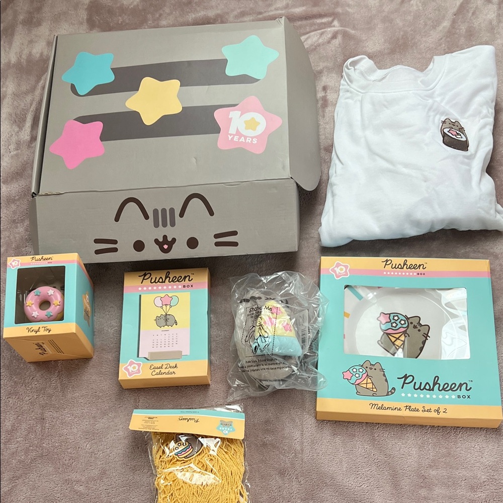 Pusheen 10 year anniversary box (2021)
